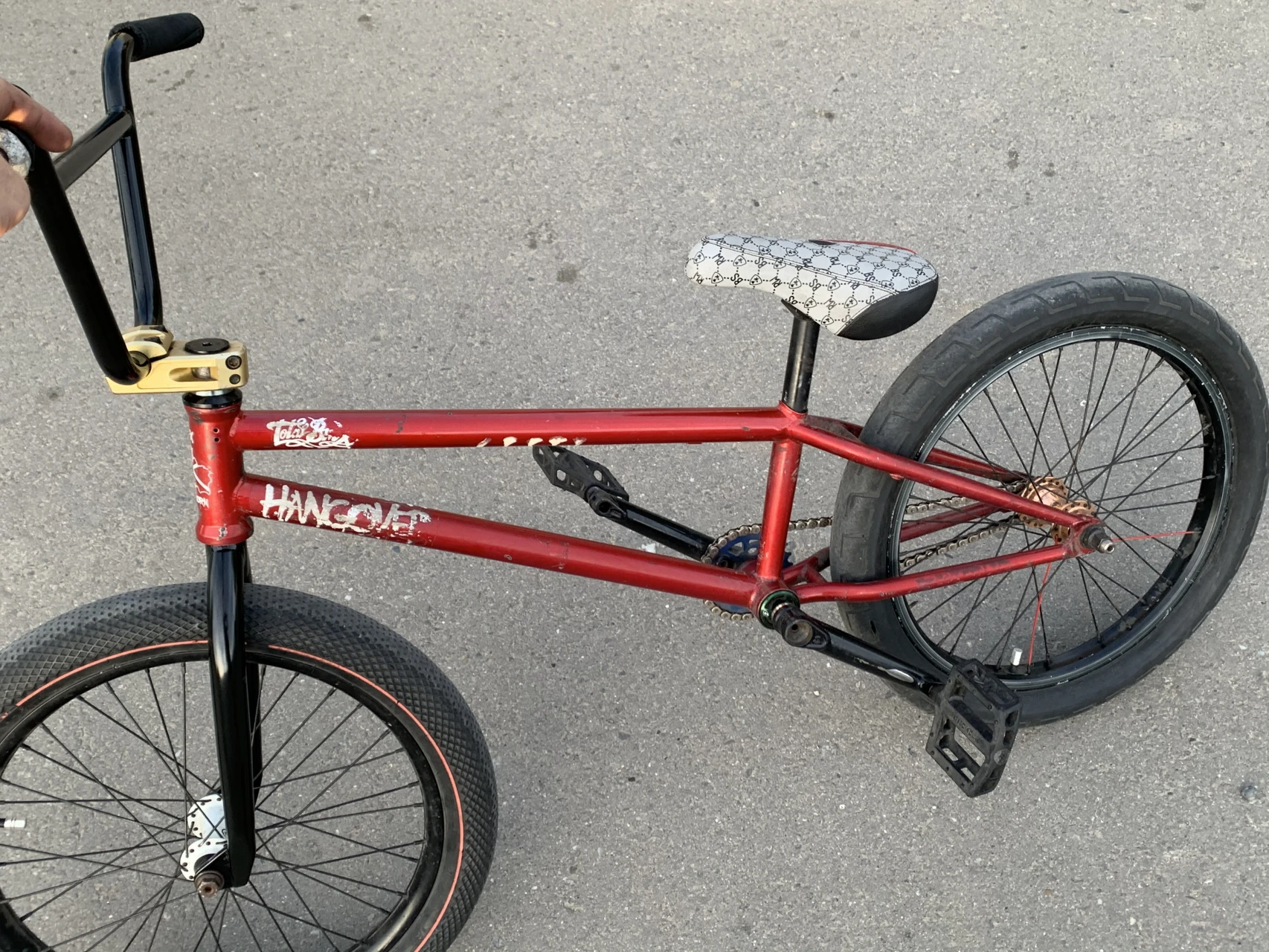1. Bicicleta BMX custom