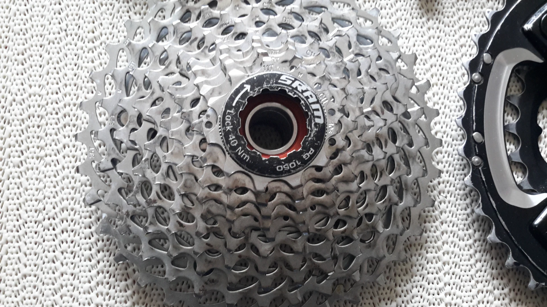 1. SRAM X9 - Linie / transmisie completa - 2x10s - rosu