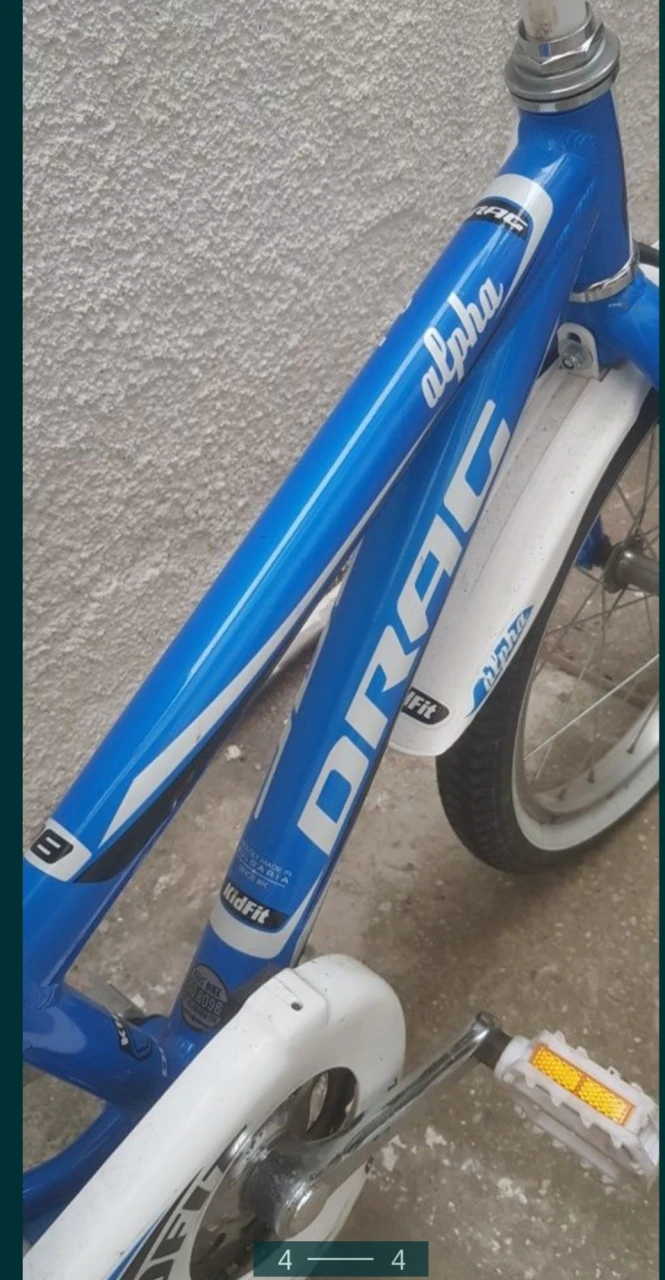 1. Bicicleta copii DRAG Alpha KidFit 18"