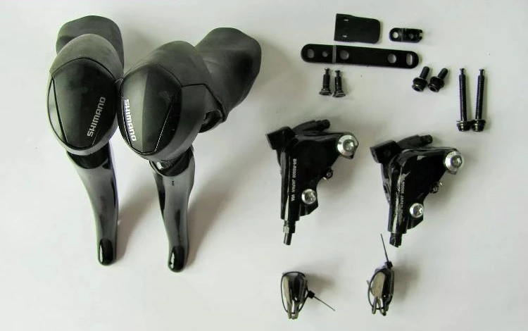 1. Cumpar STI hidraulice 2x11 Shimano 105 &up