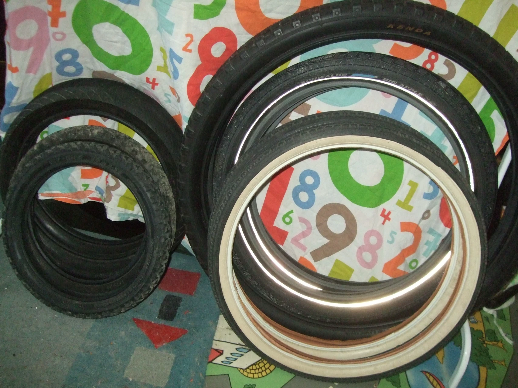 1. Cauciucuri Pegas 14*16*20*26*