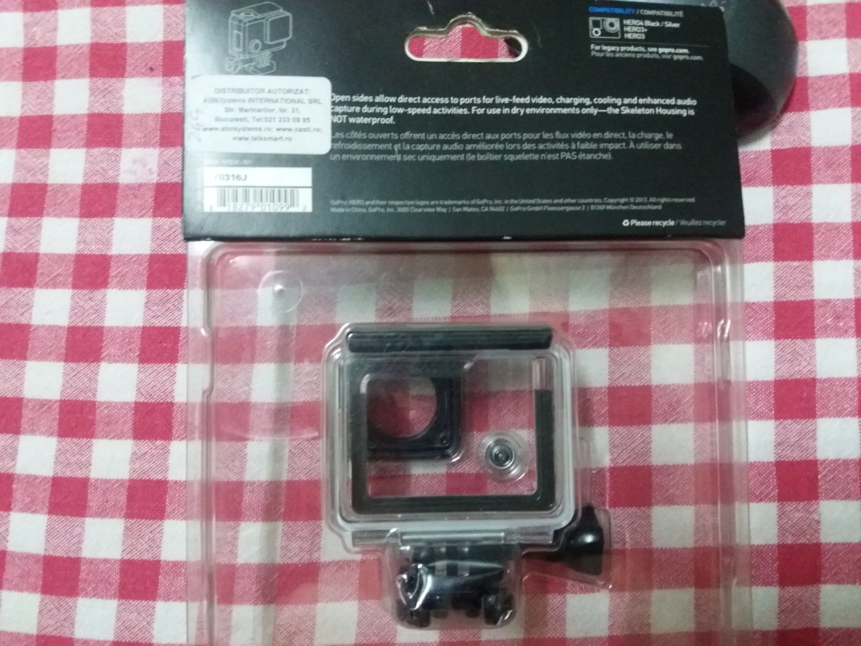 1. GoPro - Skeleton Housing - Carcasa protectie neetansa/decupata