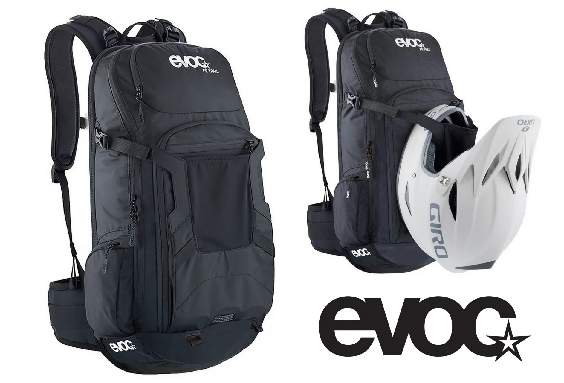 1. NOU! Rucsac enduro cu protectie spate EVOC FR Trail 20