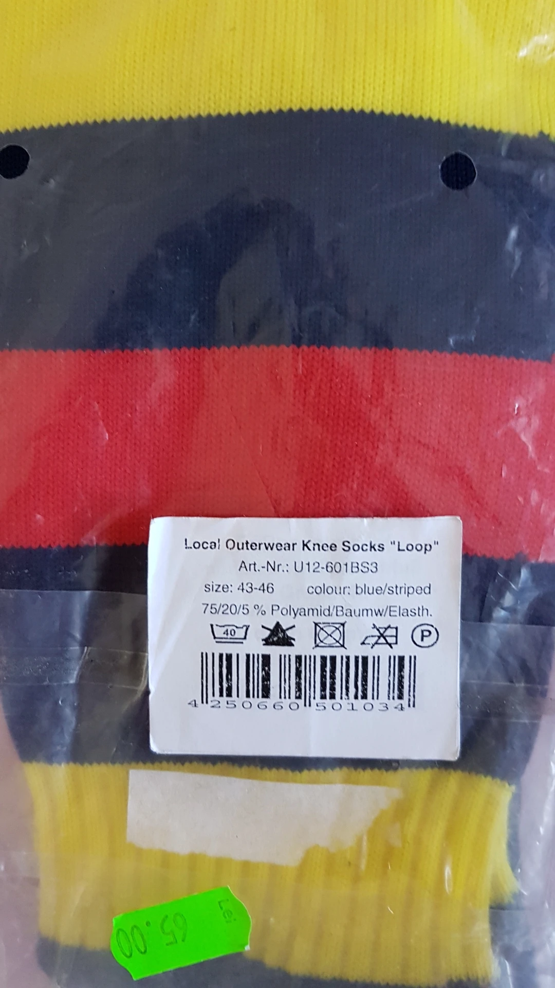 1. Local Outerwear Knee Socks "Loop"
