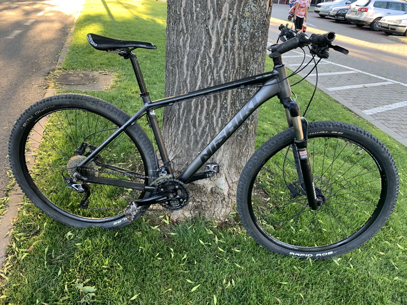 1. Vand Nishiki cadru de 19 inch, RockShox