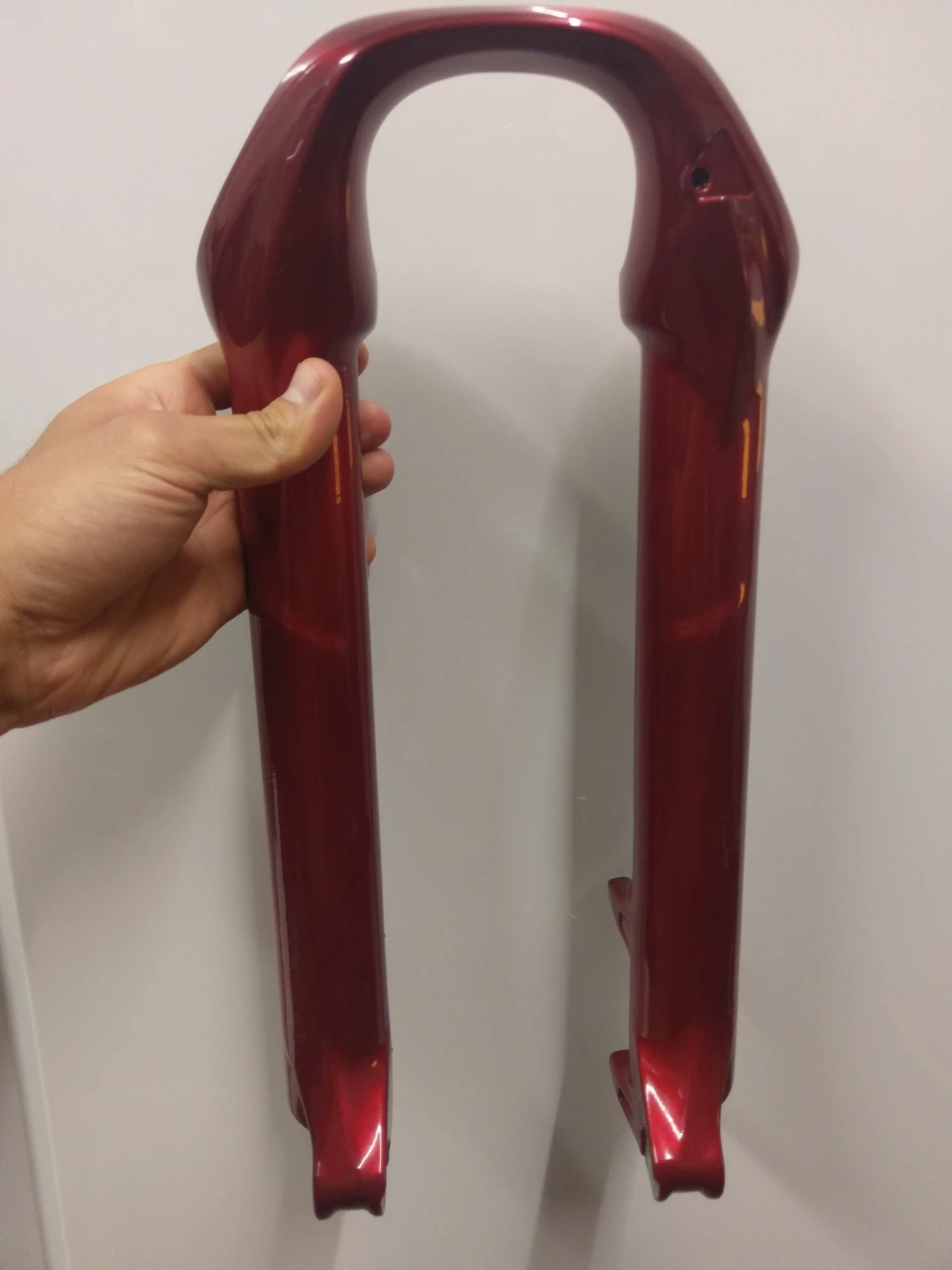 6. Lower Rockshox Pike A1 2016-2017 Candy Red