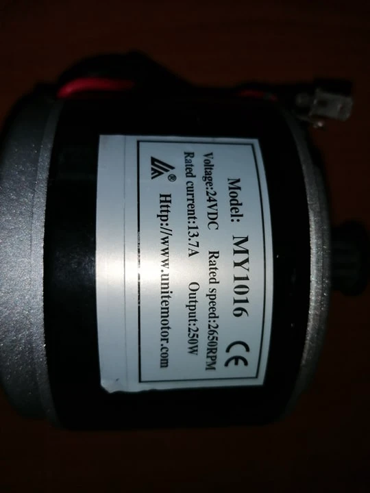 1. Motor electric pentru bicicleta, 24V - 250W - MY1016Z2