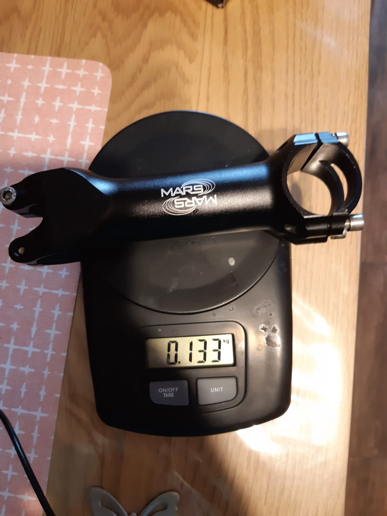 1. Pipa 120 mm, 133 gr.