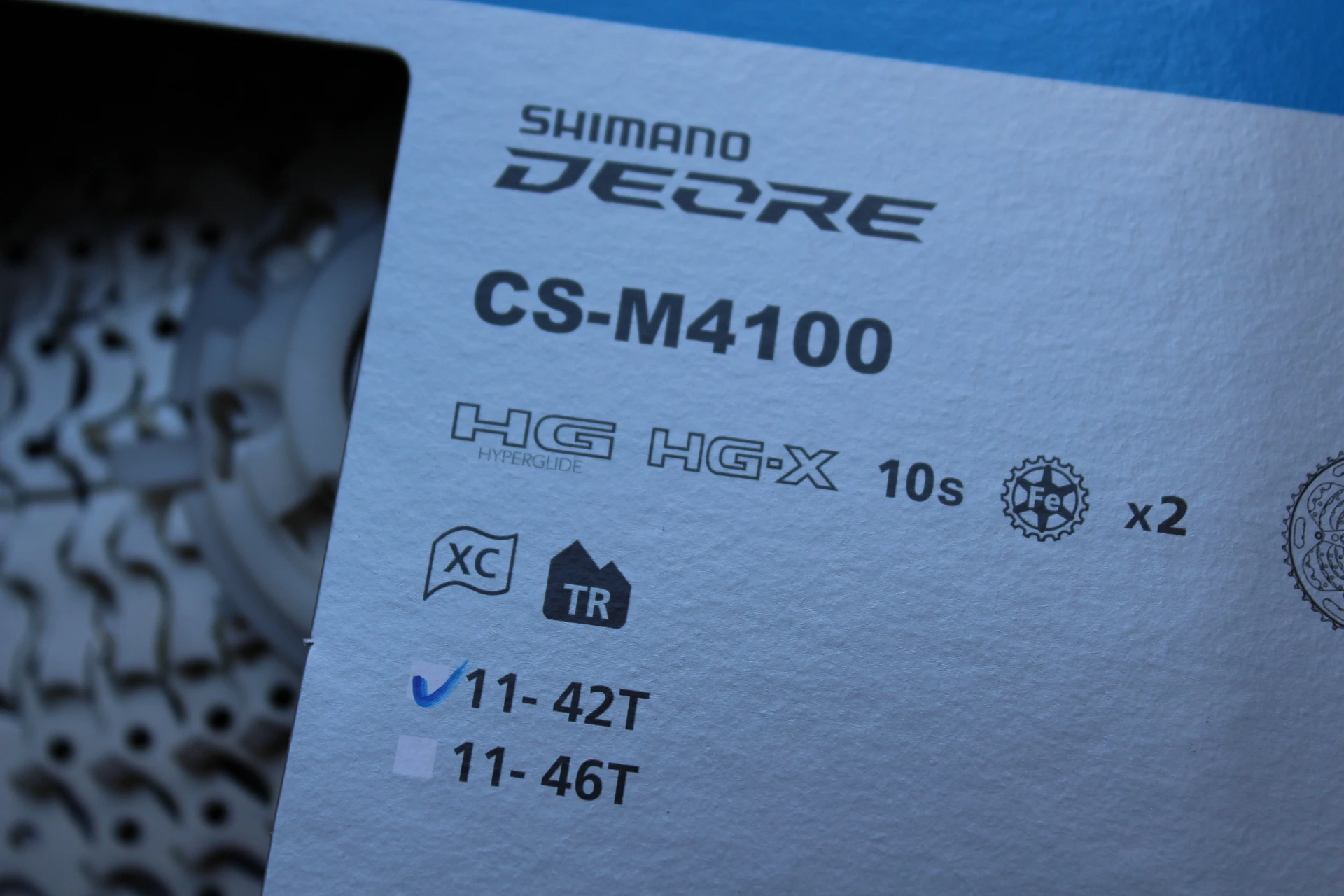 6. Shimano Deore CS-M4100 11-42t - 10 viteze