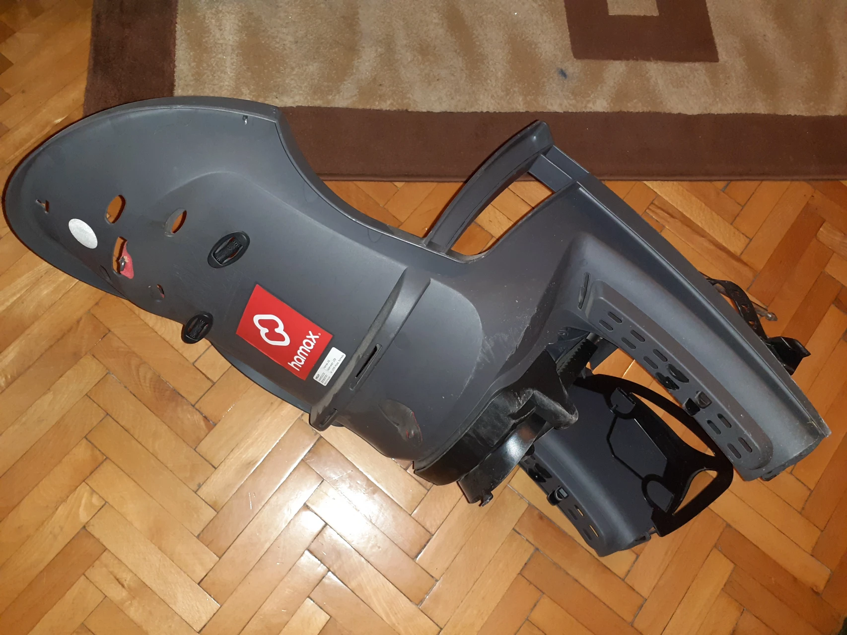 1. Scaun de bicicleta hamax pentru copil