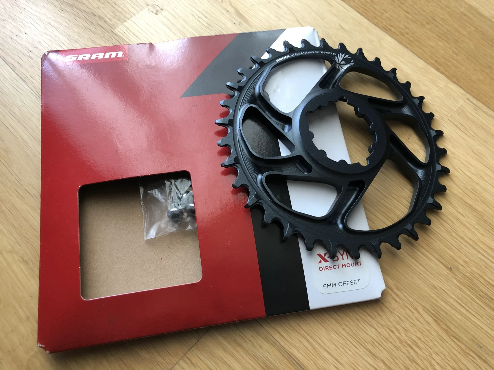 2. Foaie / Placa SRAM XX1 Eagle SL AXS X-SYNC 2 34T Direct Mount (6mm)