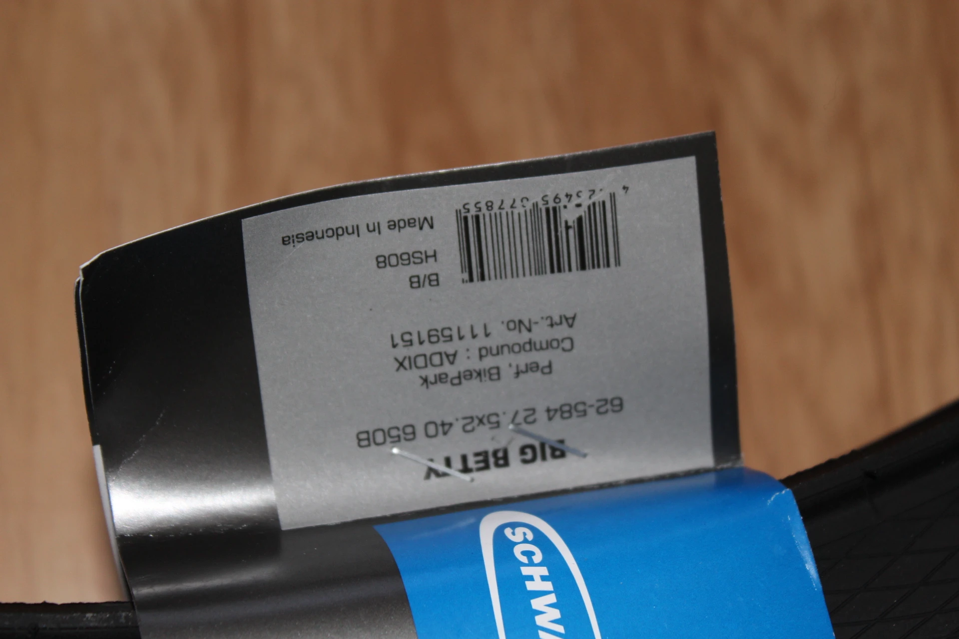 5. Schwalbe Big Betty E-50 Addix TwinSkin 27.5x2.40 - sarma