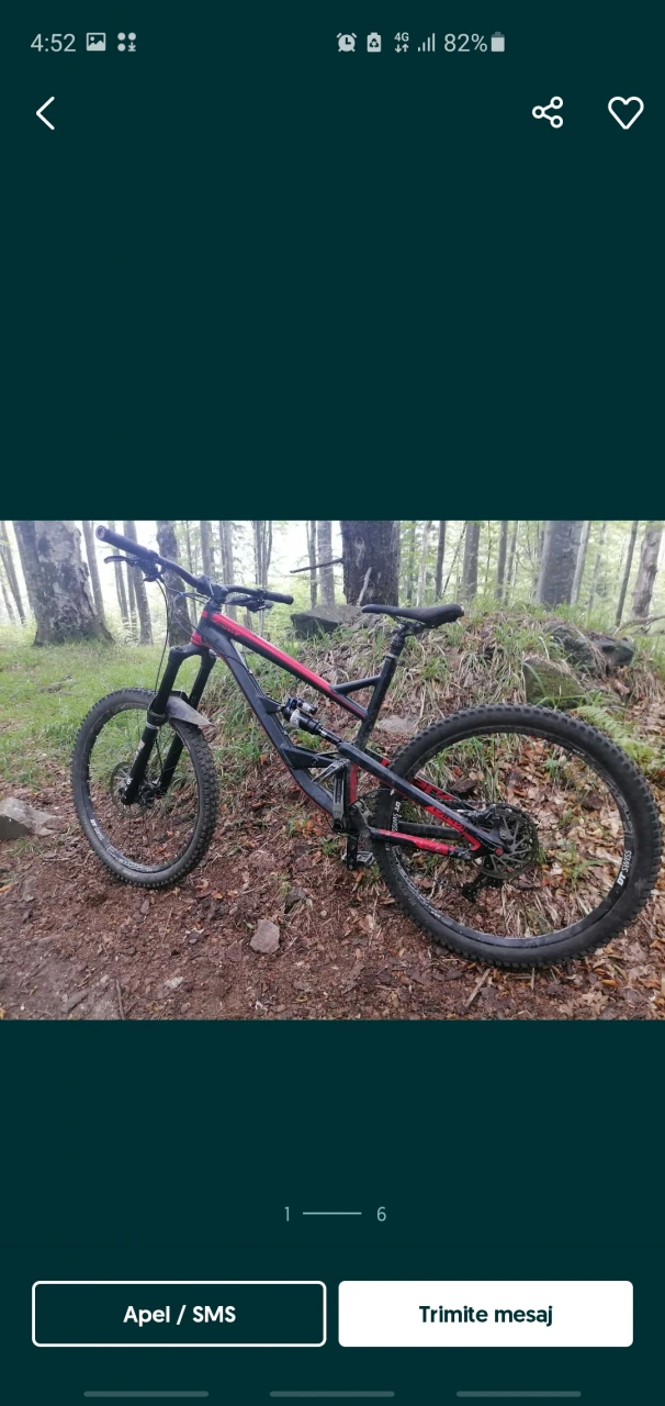1. CUMPAR ENDURO/ DOWNHILL BUGET 6000 LEI ( L SAU XL )