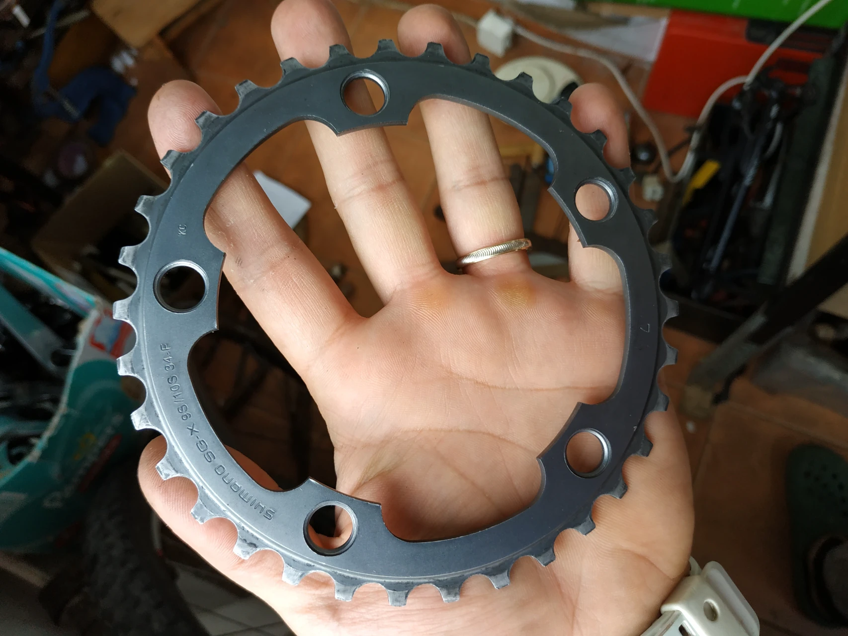 1. Placa 34t Ultegra