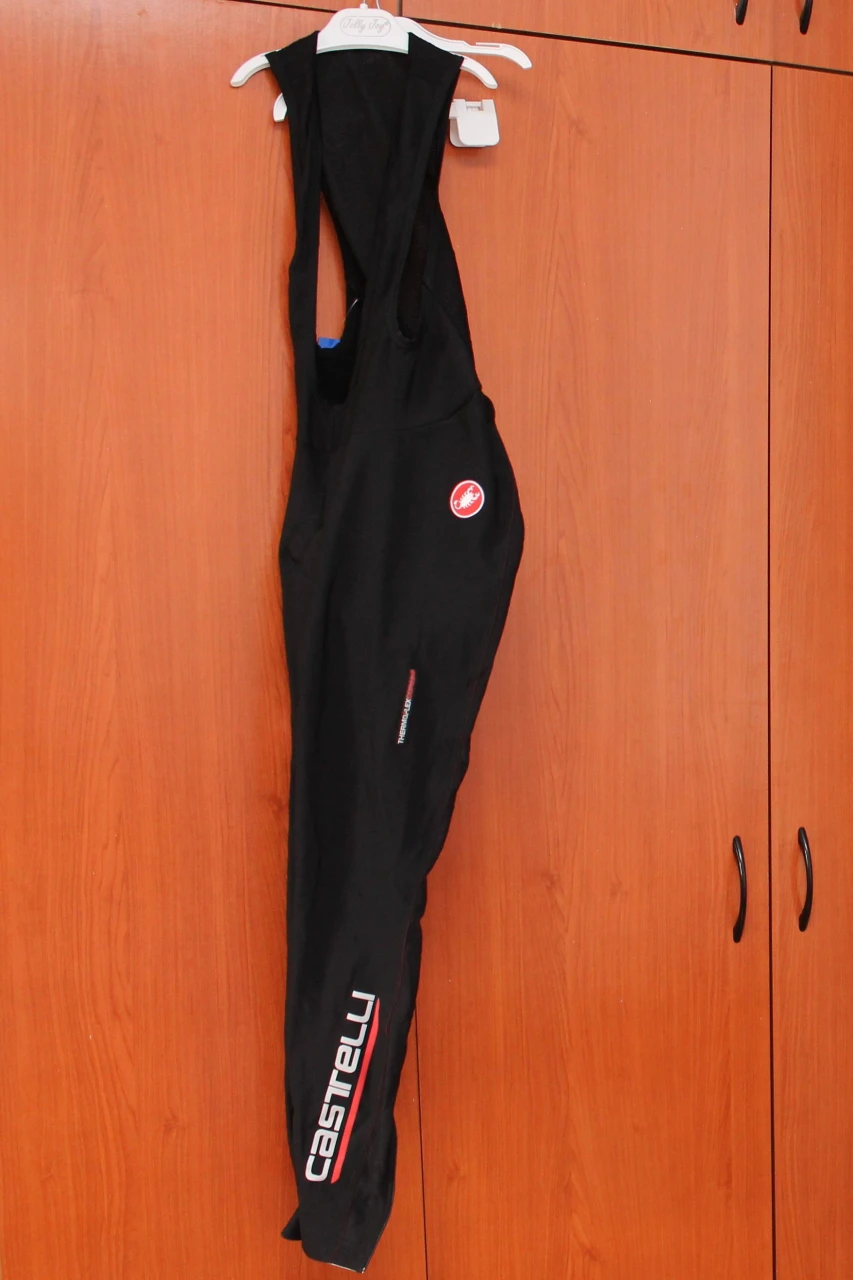 4. Pantaloni de iarna Castelli MENO2 Bibshorts marime M si XXL ciclism NOI