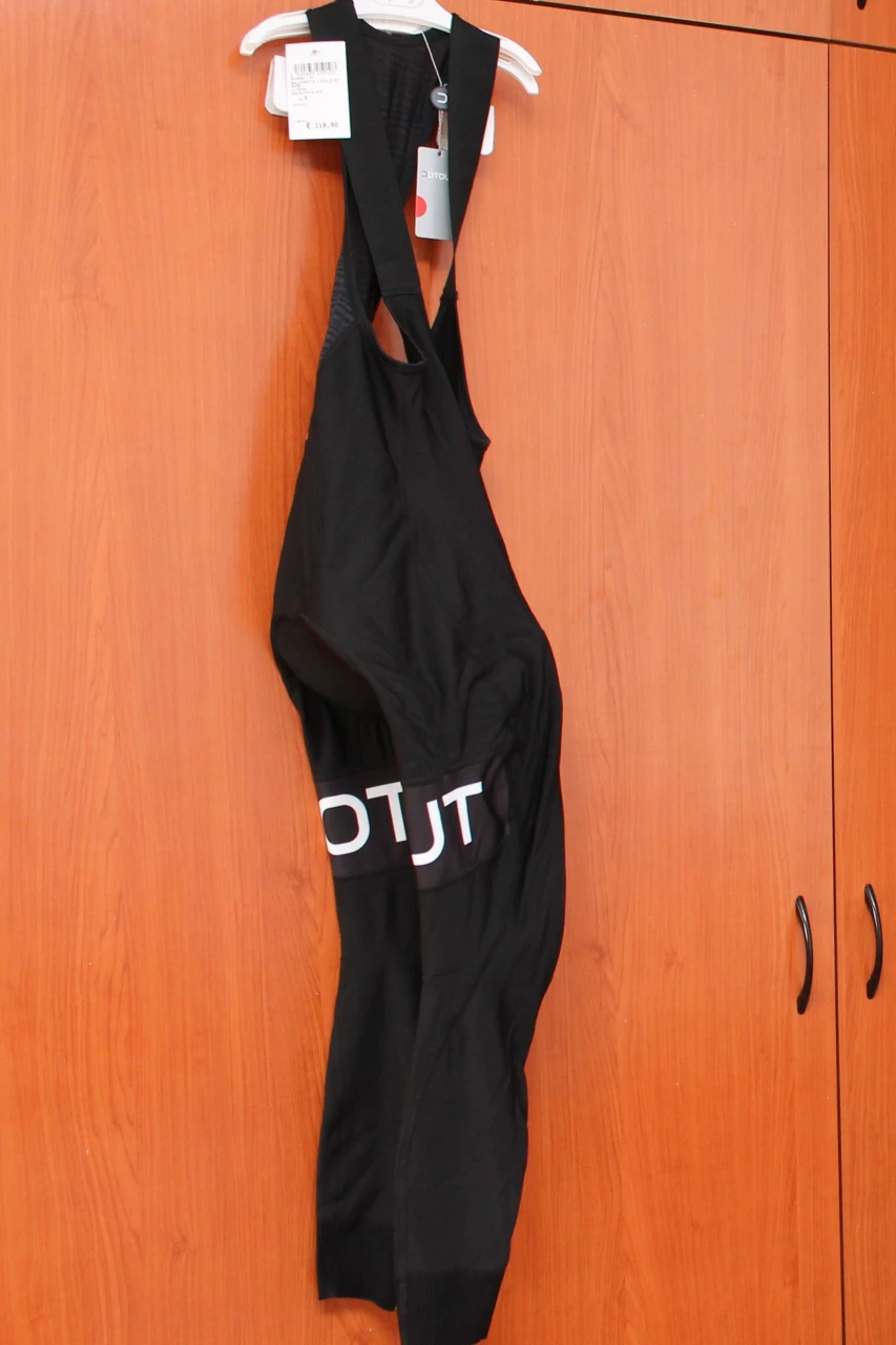 2. Pantaloni lungi ciclism Dotout Stripe BibTight negru NOI marimi: S si XL