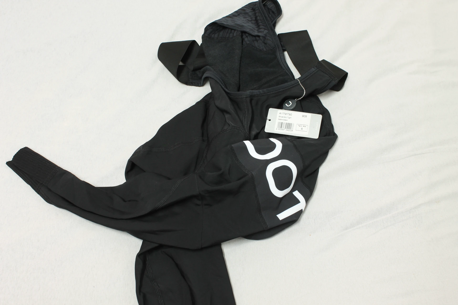 3. Pantaloni lungi ciclism Dotout Stripe BibTight negru NOI marimi: S si XL