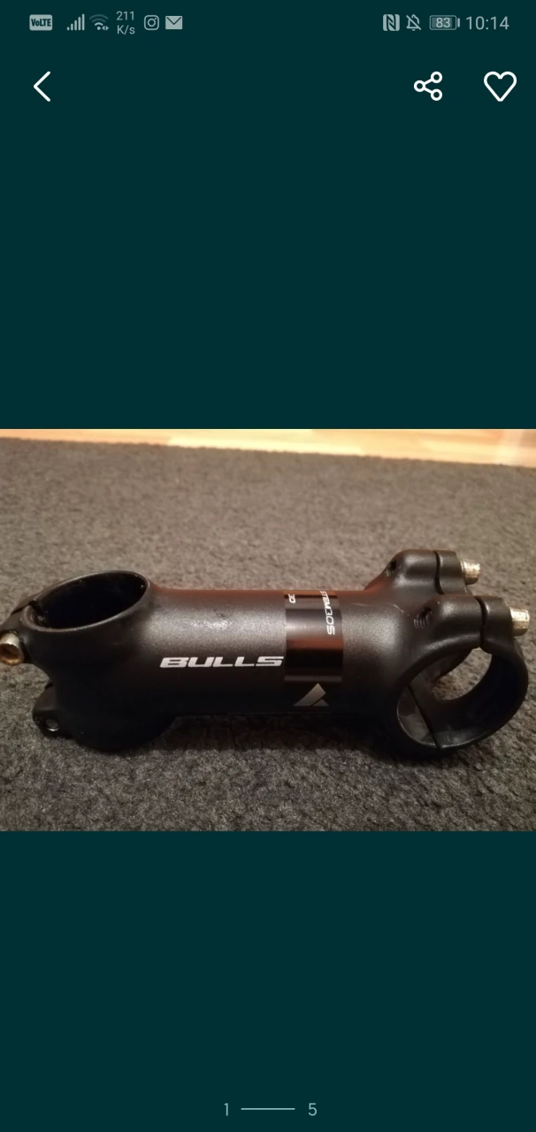 1. Pipa bicicleta