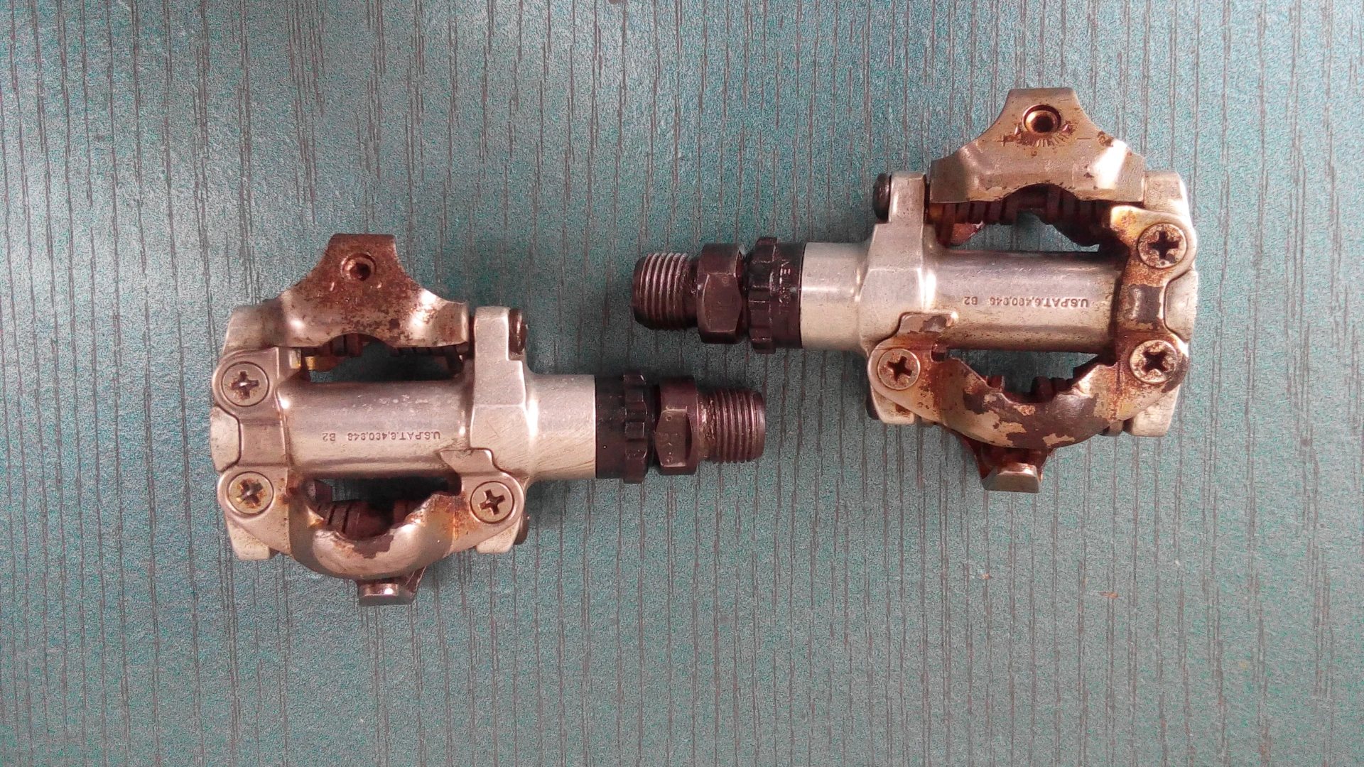 7. Pedale spd Shimano cursiera mtb