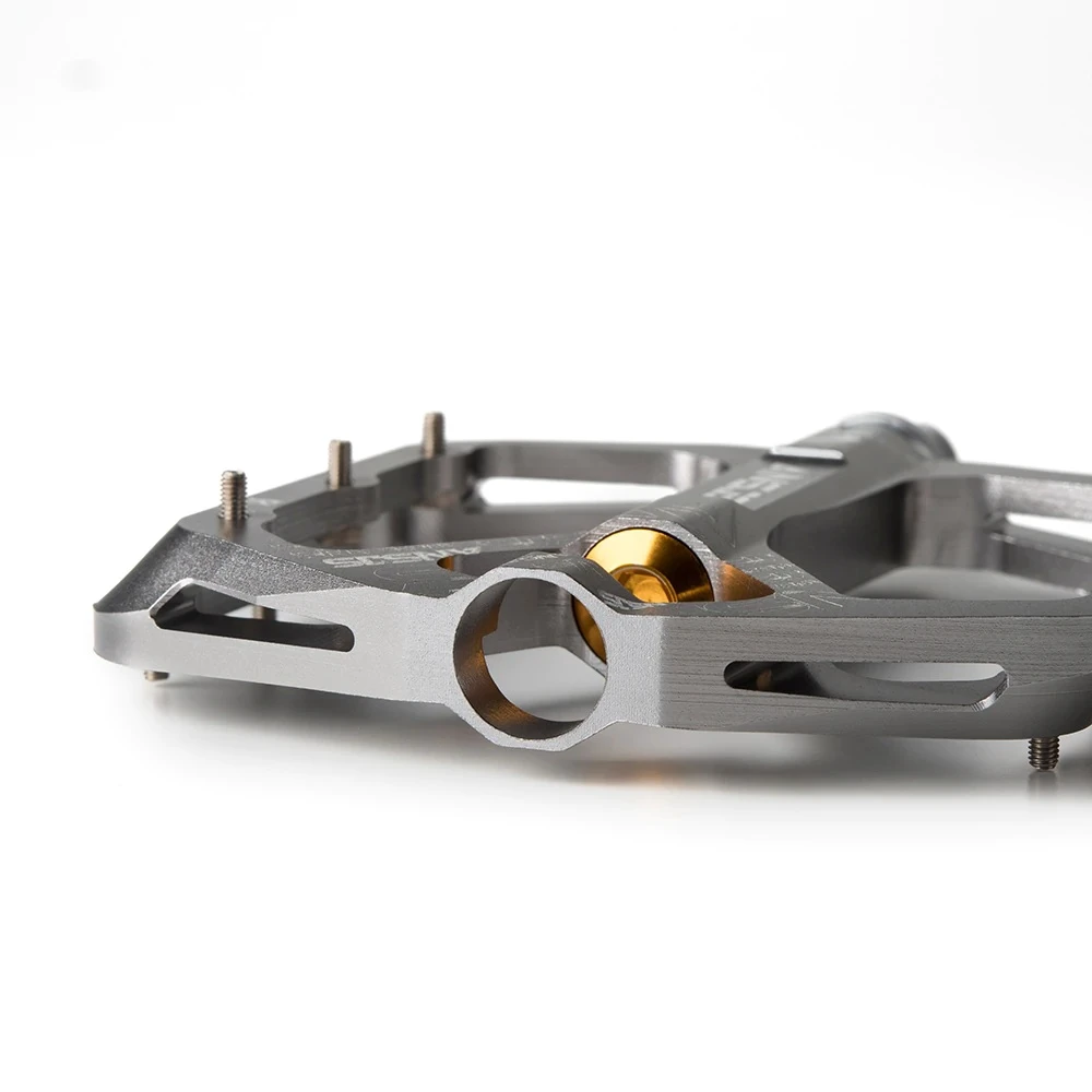 2. Pedale MTB Cyclone Ansjs gri titanium