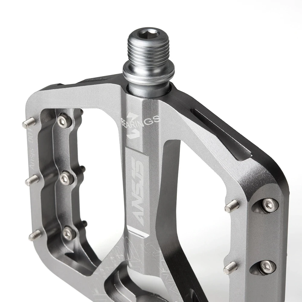 1. Pedale MTB Cyclone Ansjs gri titanium