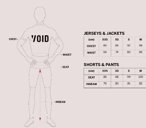 1. Pantaloni/colanti ciclism VOID Windstopper scurti