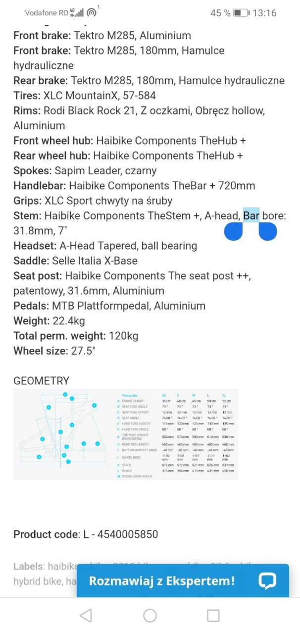 1. HAIBIKE 2018