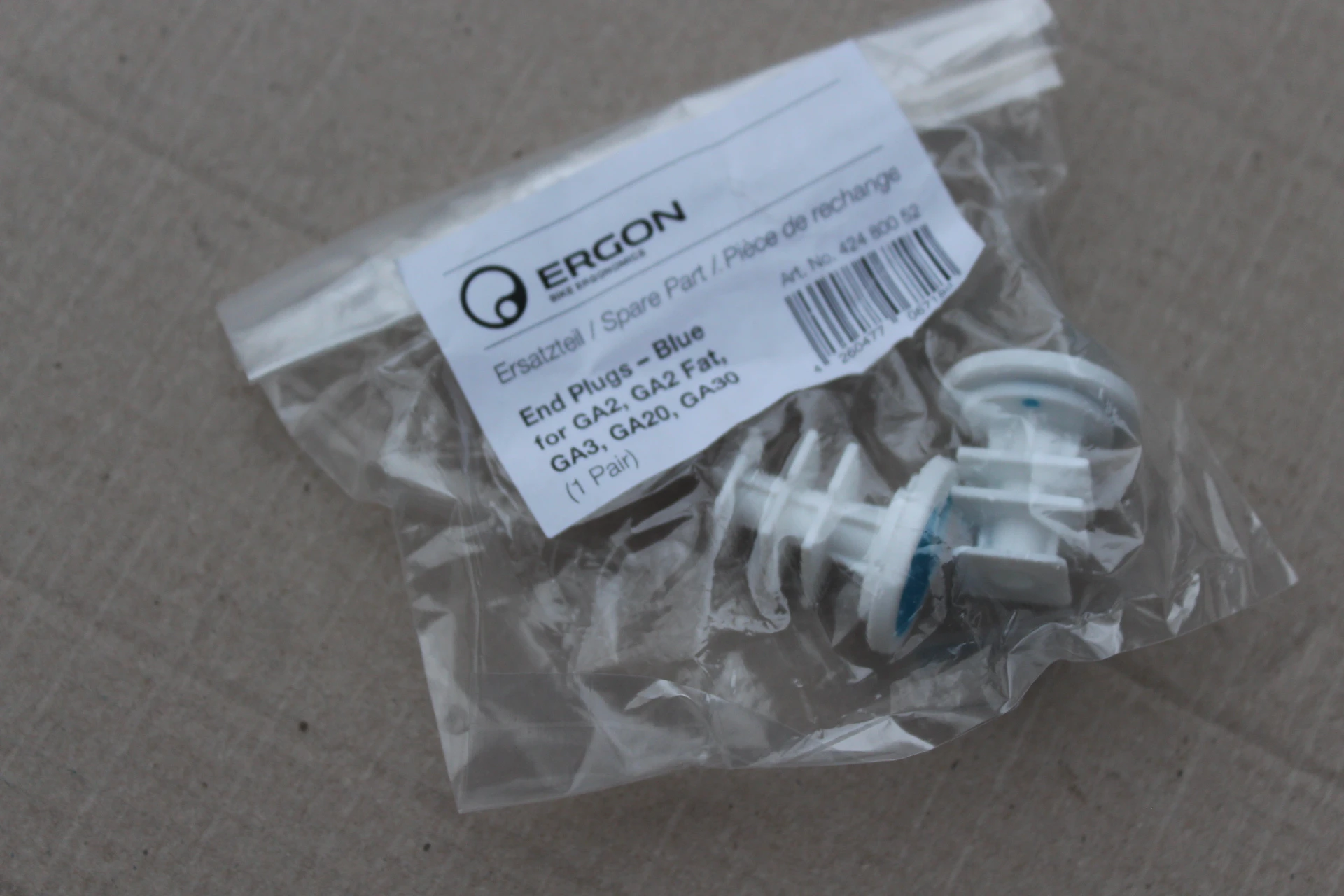 1. Ergon set dop manson GA2 Twistshift - albastru