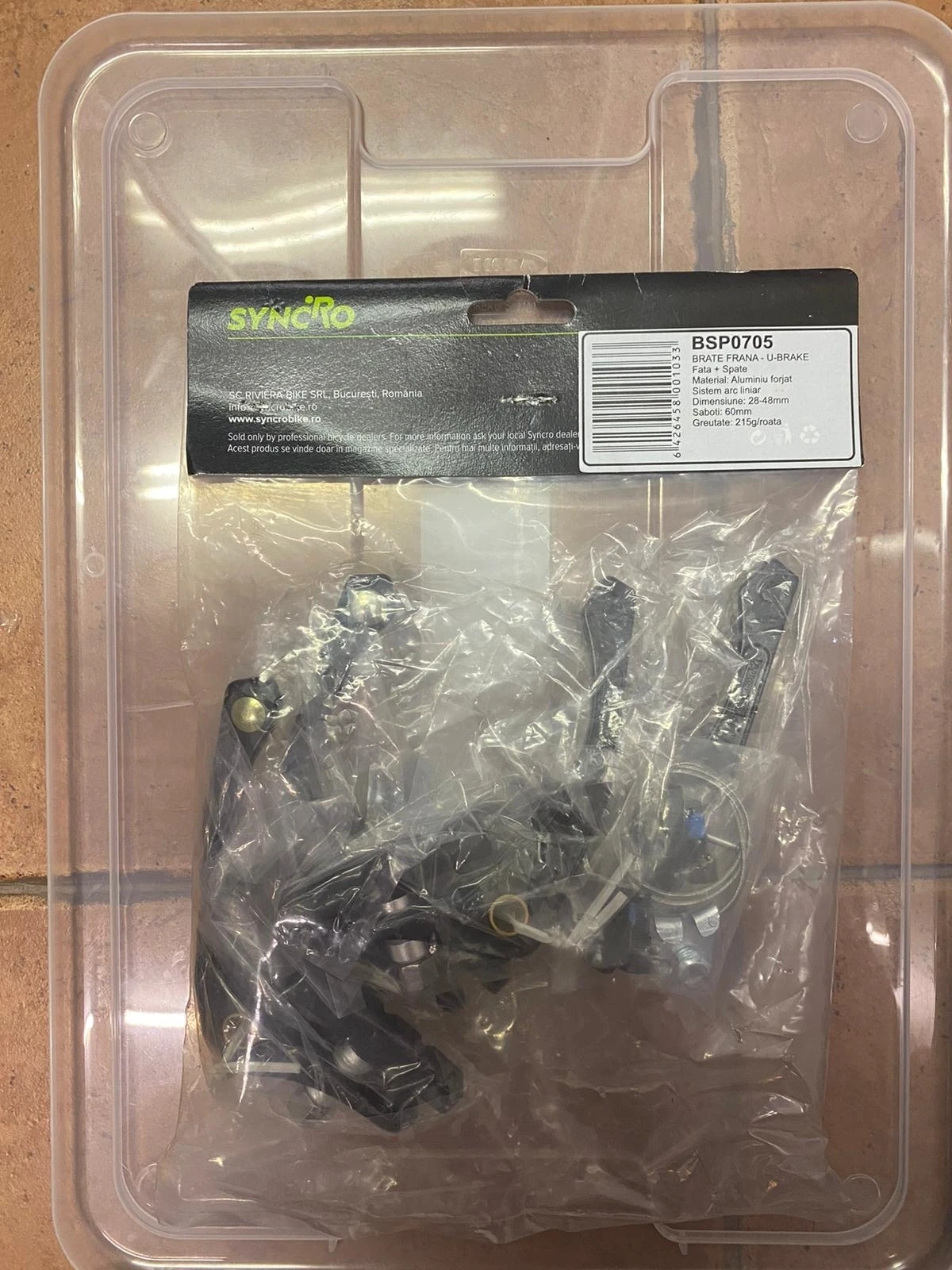 2. Set Clesti frana U Brake fata-spate