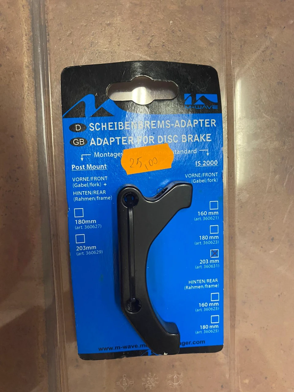 1. Adaptor frana M Wave IS - PM 203