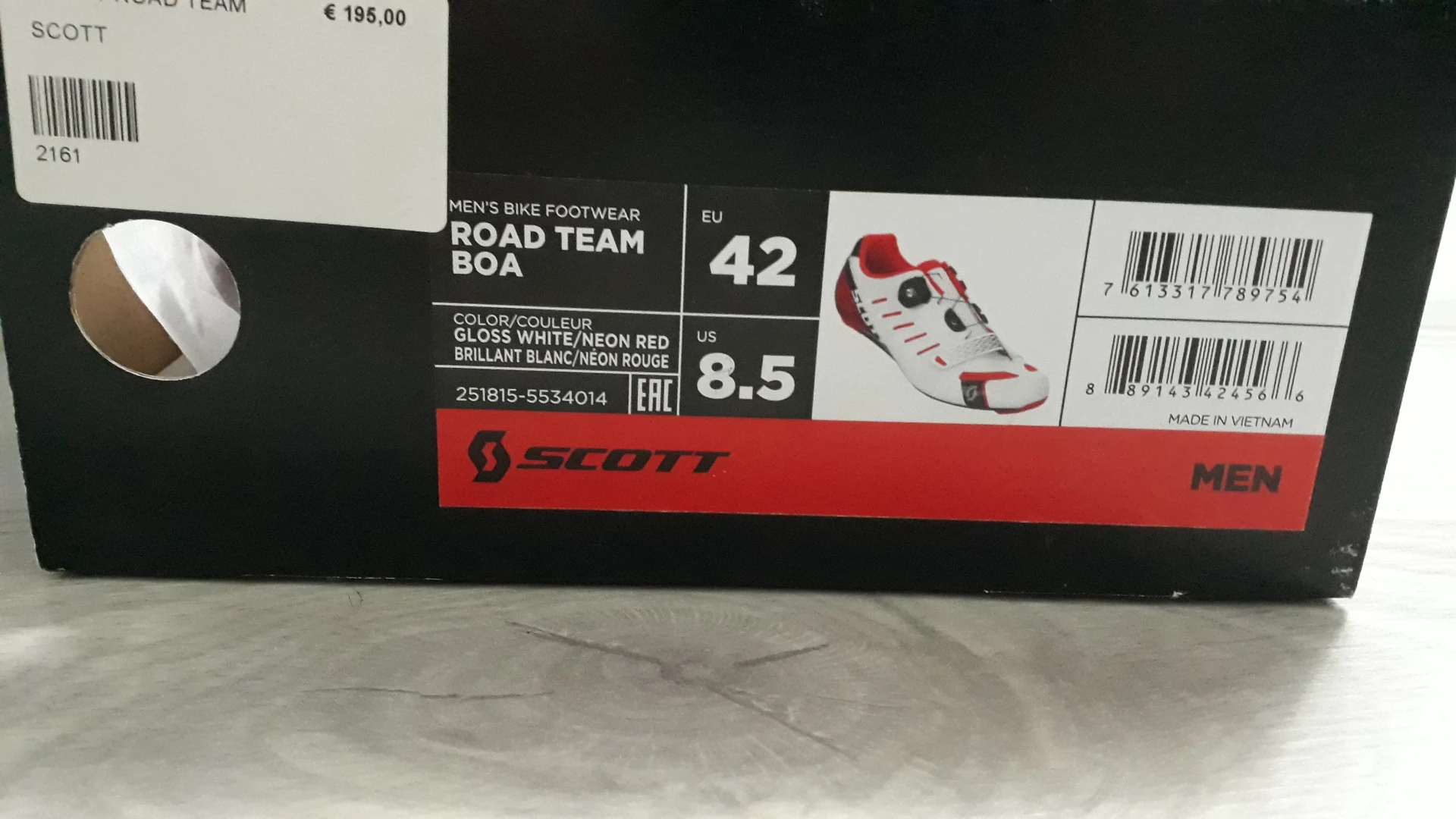 1. Pantofi ciclism Scott Road Team Boa. 42, 43