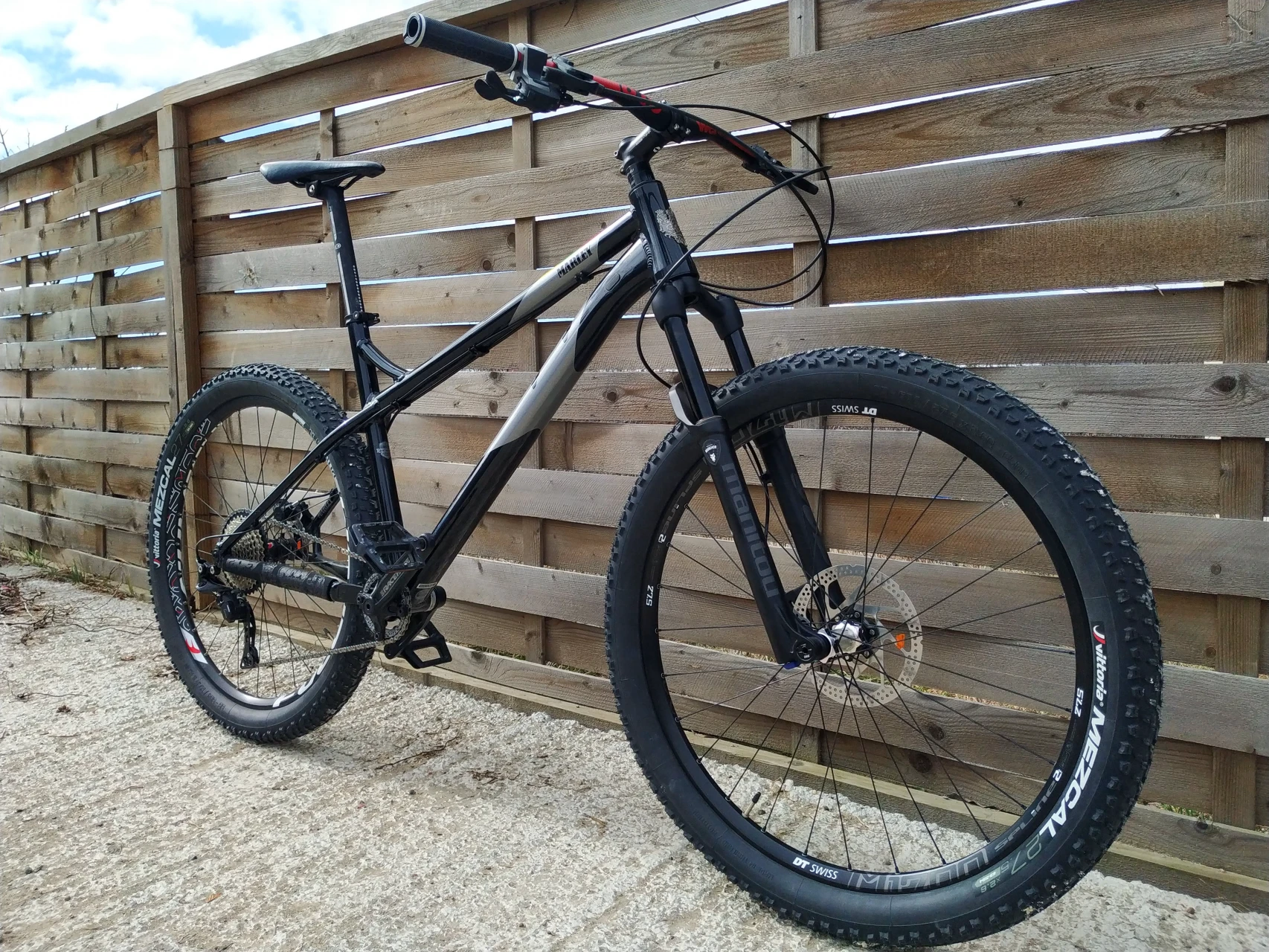 1. Bicicleta NOUA Ragley Marley 27.5" - XL, furca aer Manitou, Shimano XT