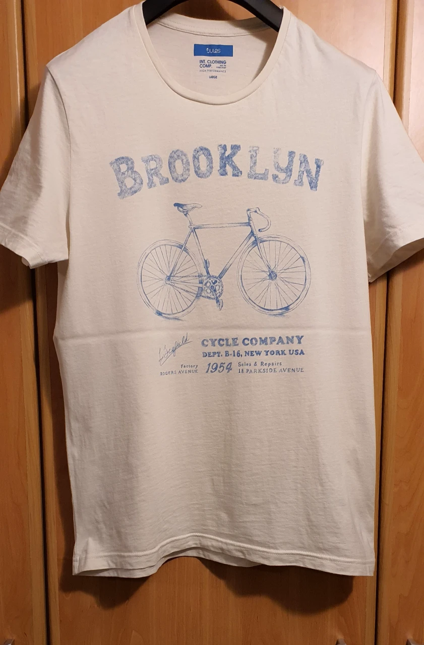 3. Tricou maneca scurta imprimeu Fixie masura L bumbac100%