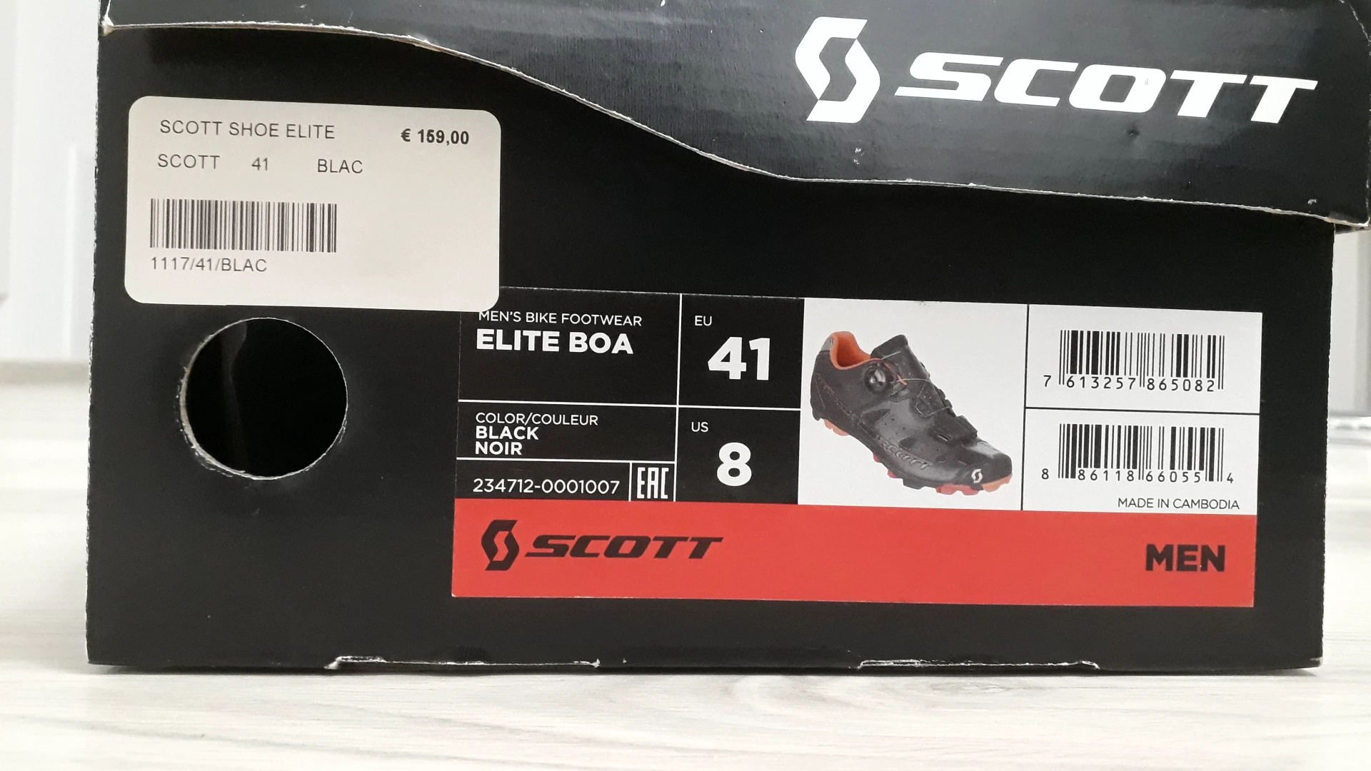 1. Pantofi ciclism Scott MTB Elite Boa 41