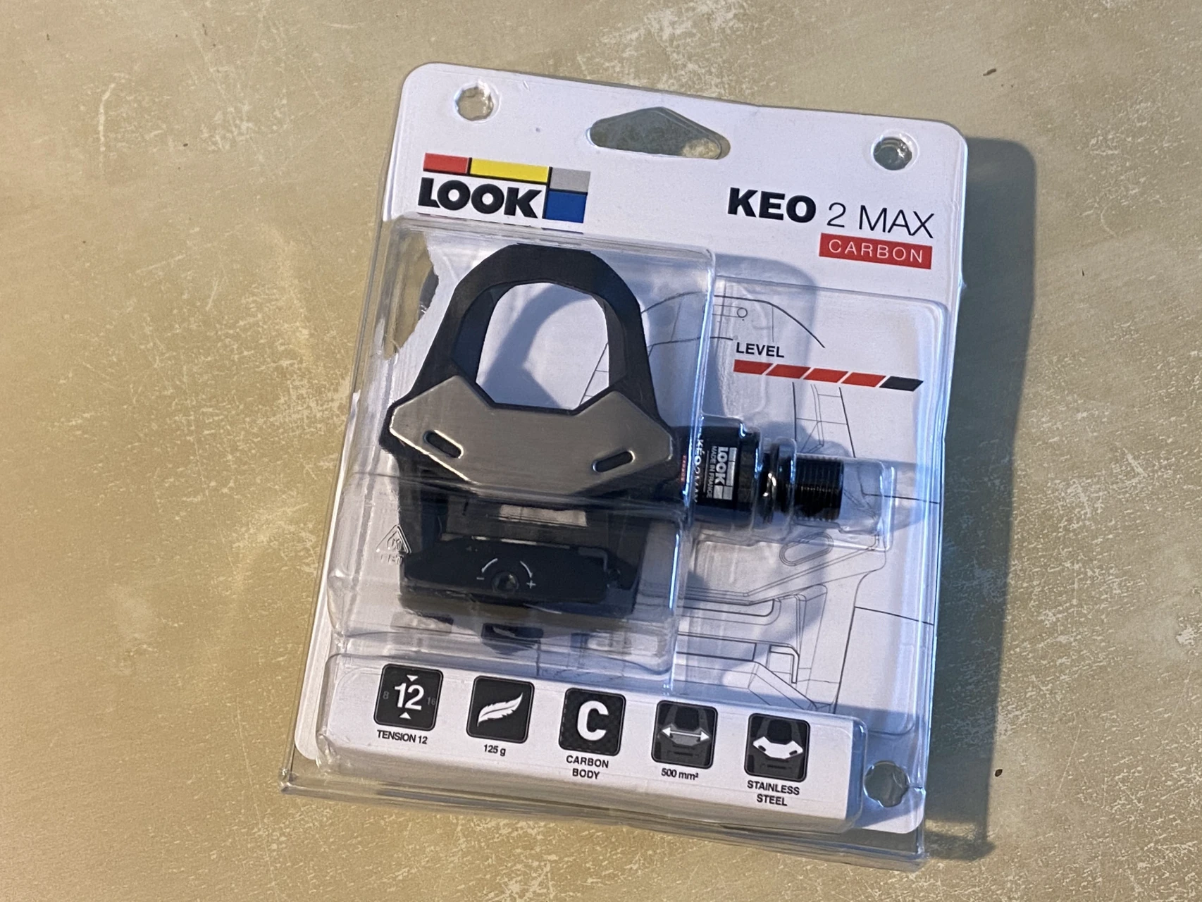 1. Pedale Look keo 2 max carbon noi in cutie