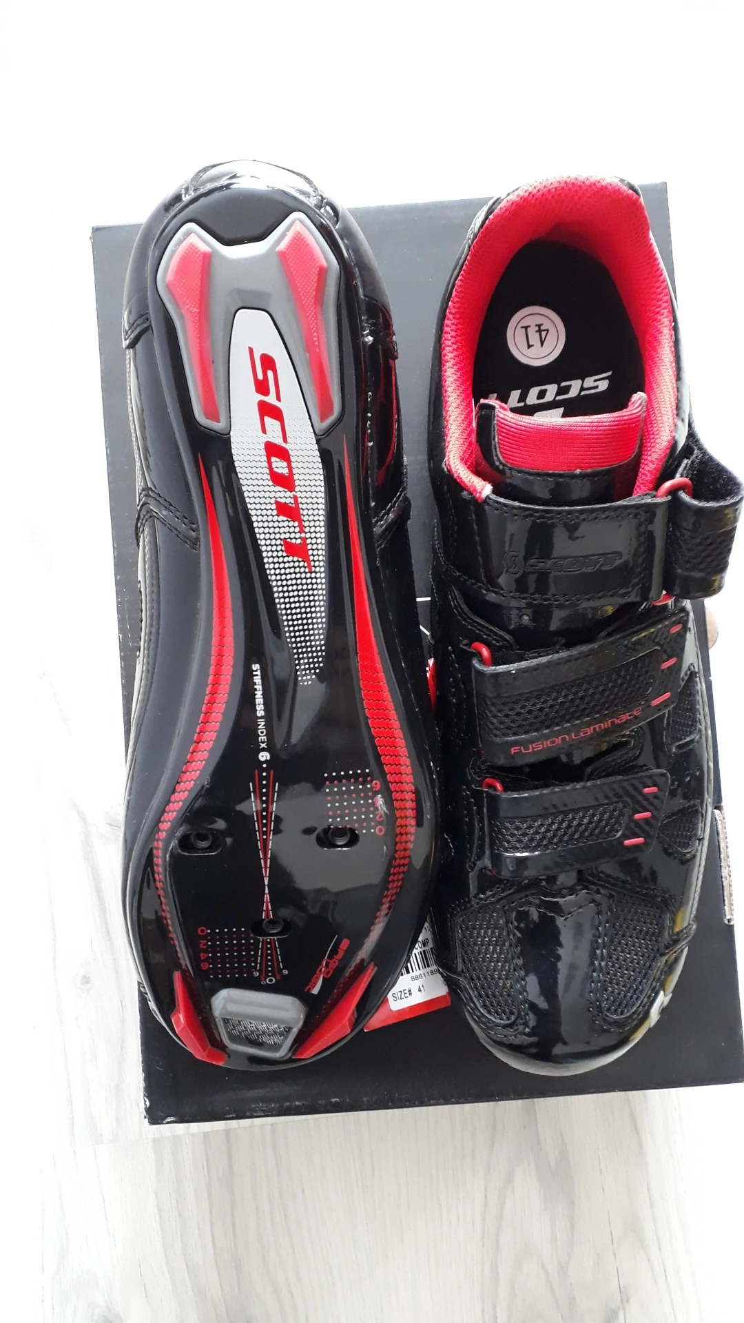 1. Pantofi ciclism sosea Scott Road Comp noi
