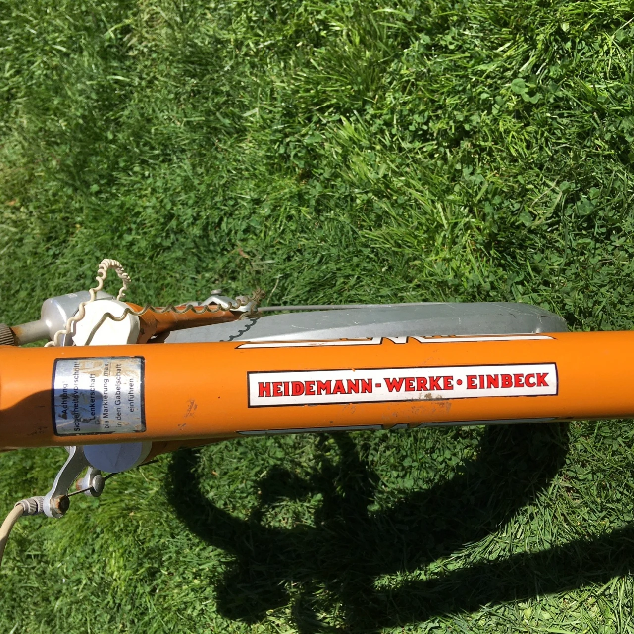 1. Bicicleta pliabila retro Heidemann-Werke-Einbeck