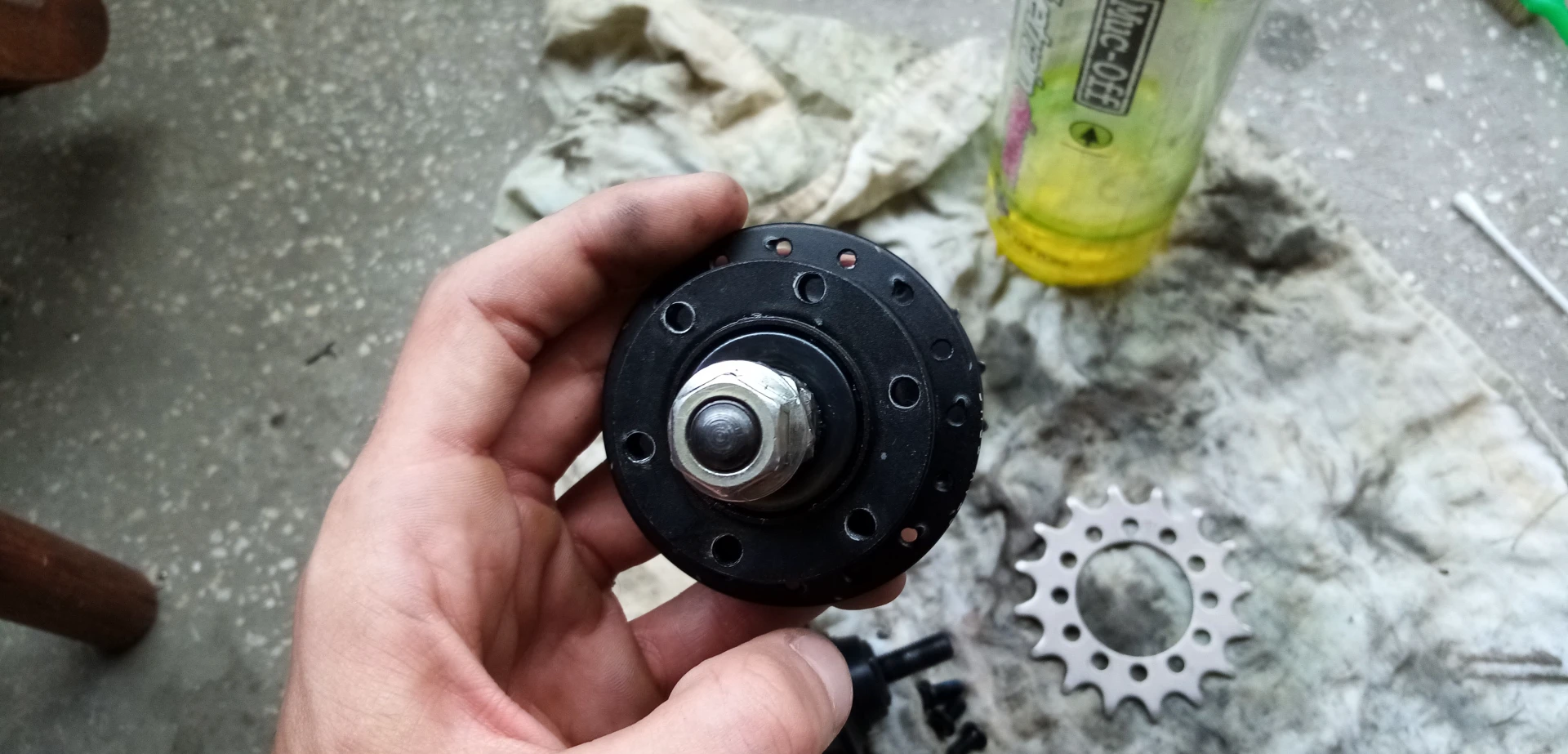 1. Butuci fata/spate NS Fixie / ss