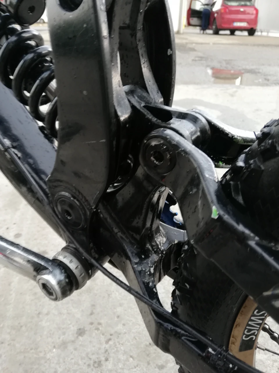 1. Transition tr 450 downhill