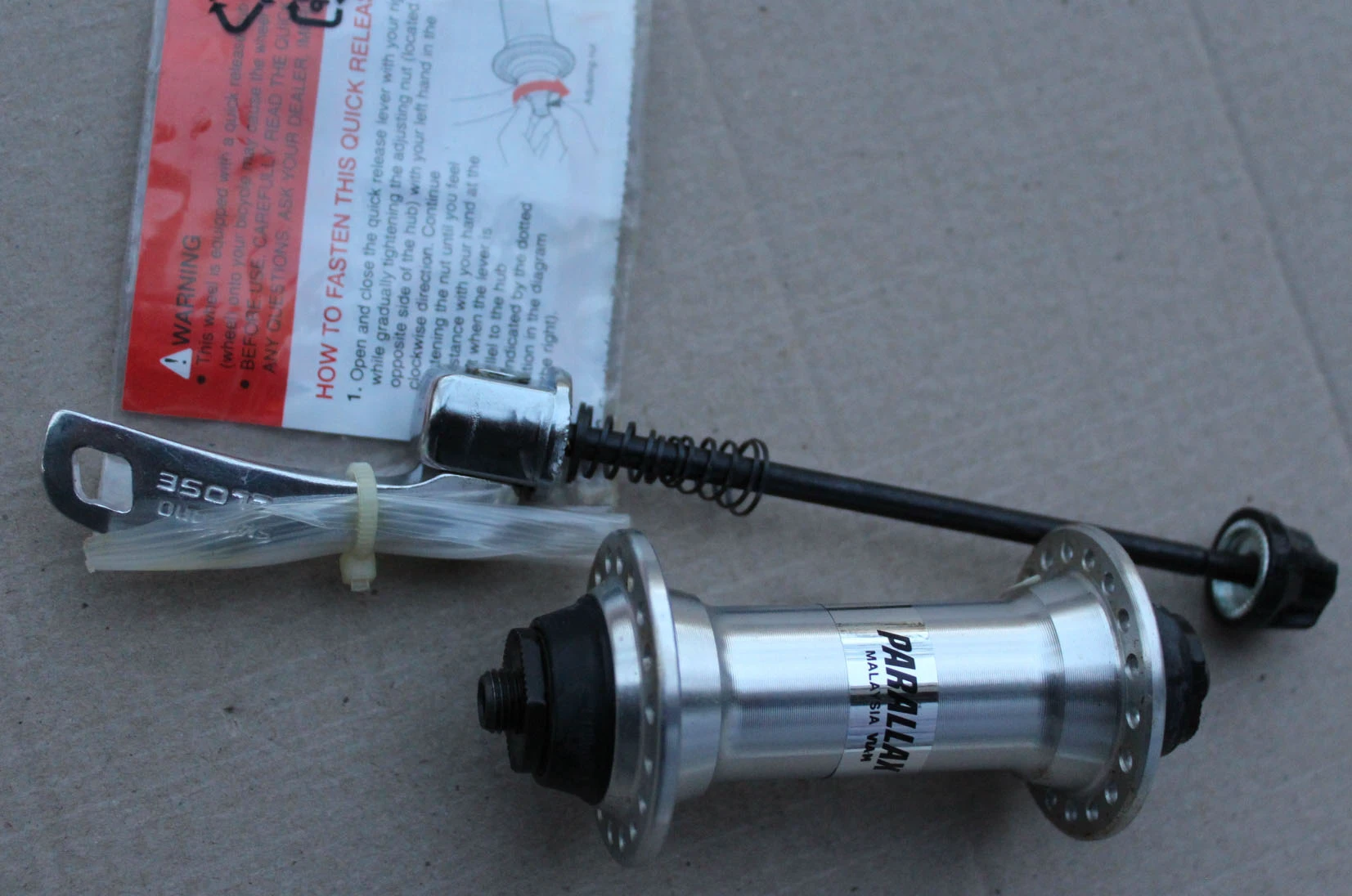 1. Shimano Alivio HB-MC12 fata 36-non disc