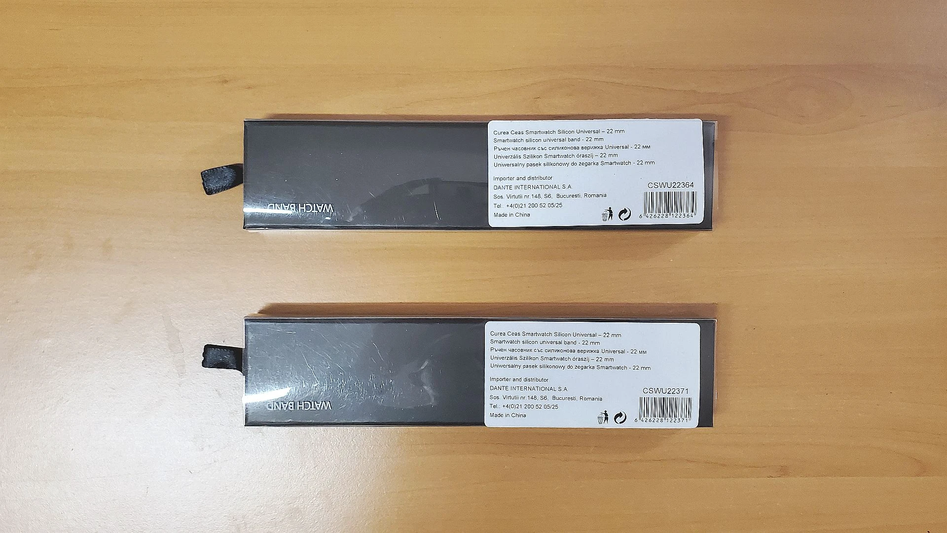 1. Curele sport din silicon pentru ceas / smartwatch 22mm