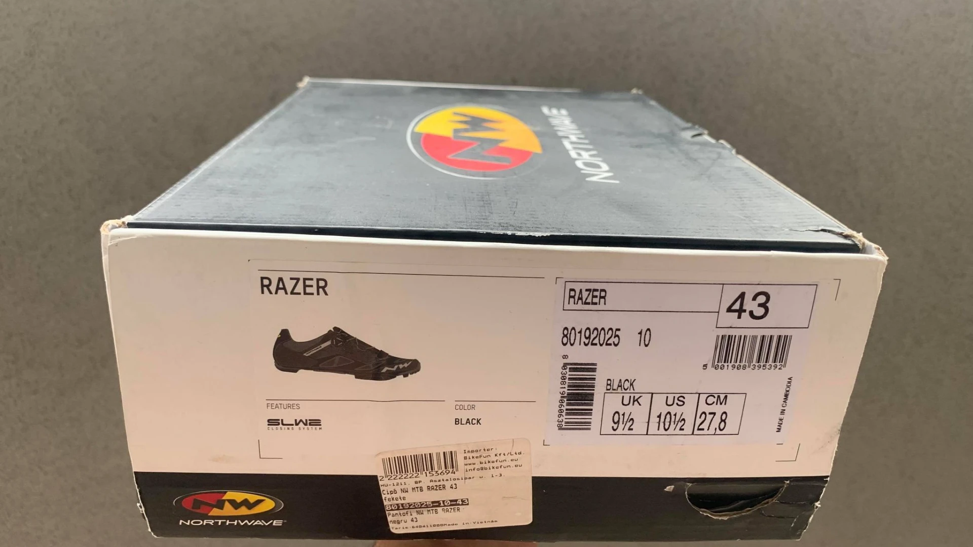 1. Pantofi SPD MTB Northwave Razer Marime 43