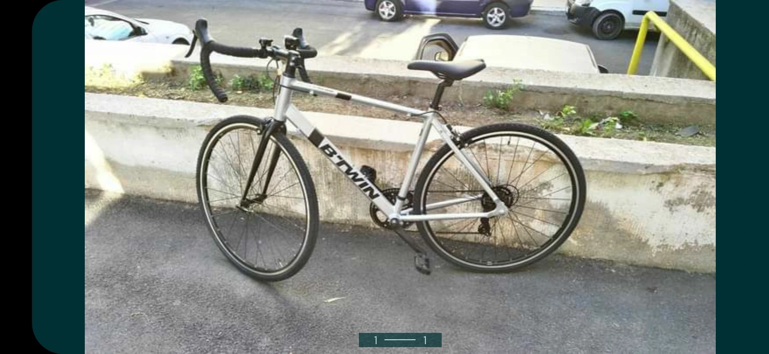 1. Cursiera B-TWIN IMPECABILA