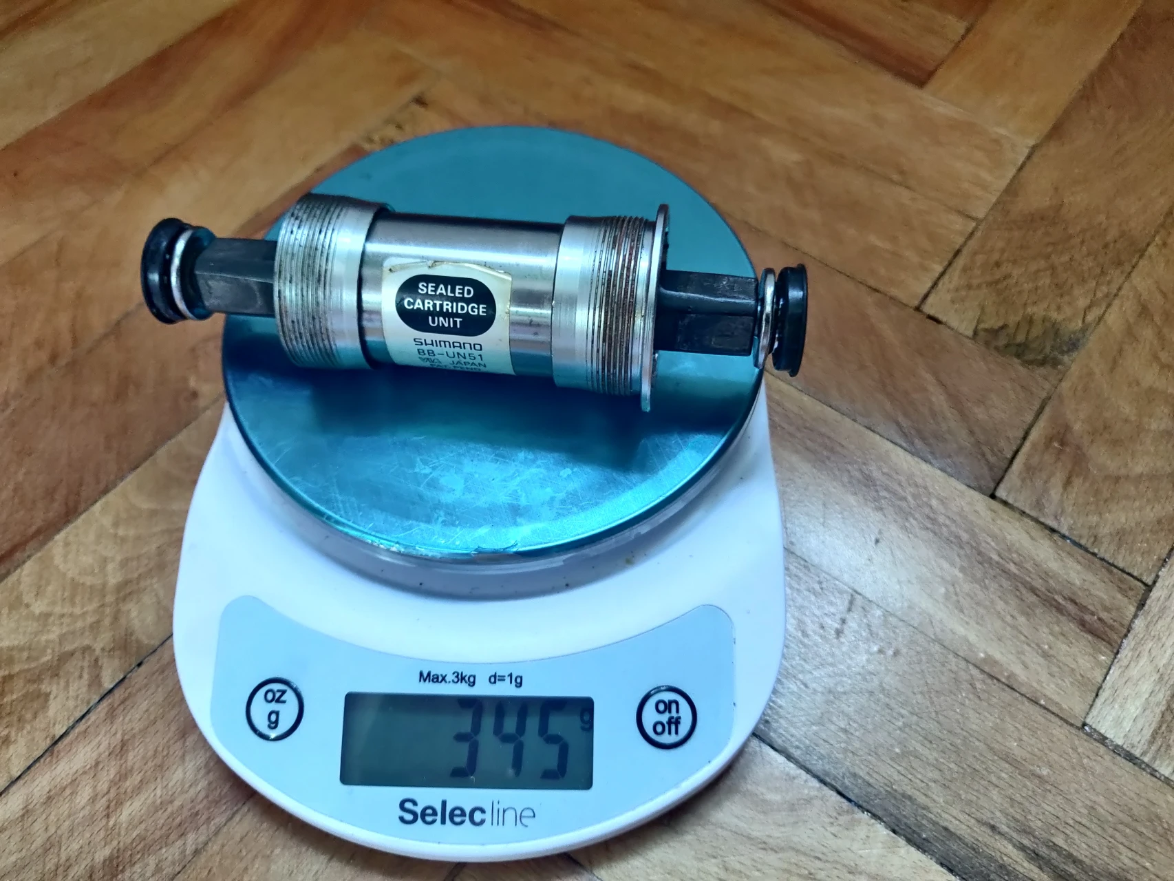 1. Monobloc Shimano pe patrat
