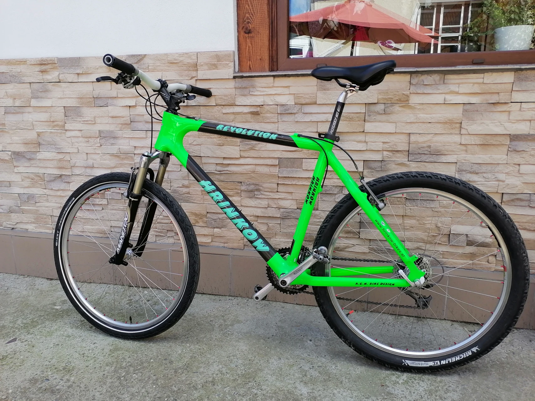 10. Bicicleta Mtb hrinkow carbon 54 cm