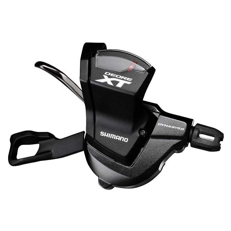 1. Afisaj optic maneta schimbator spate / dreapta Shimano XT SL-M8000 pe colier