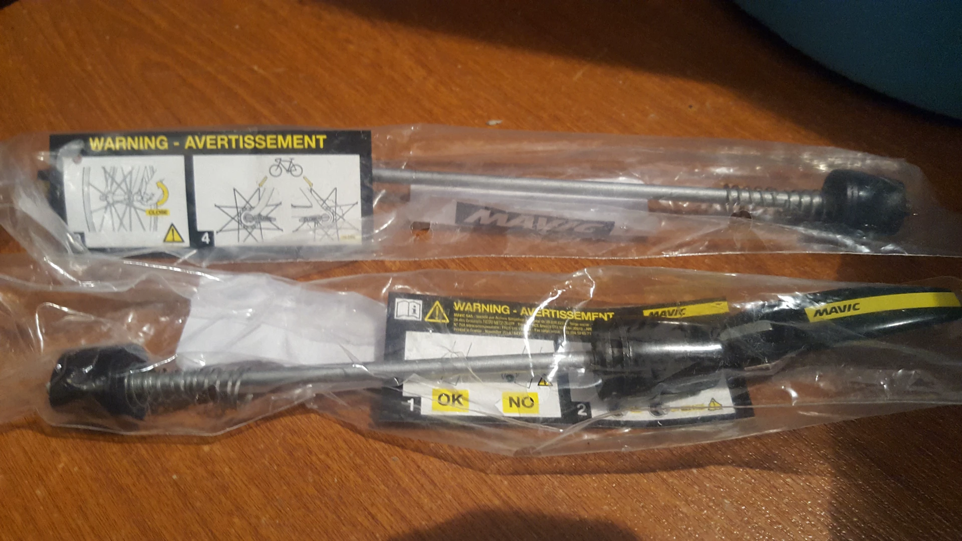1. Set QR quick release Mavic sosea MTB NOU