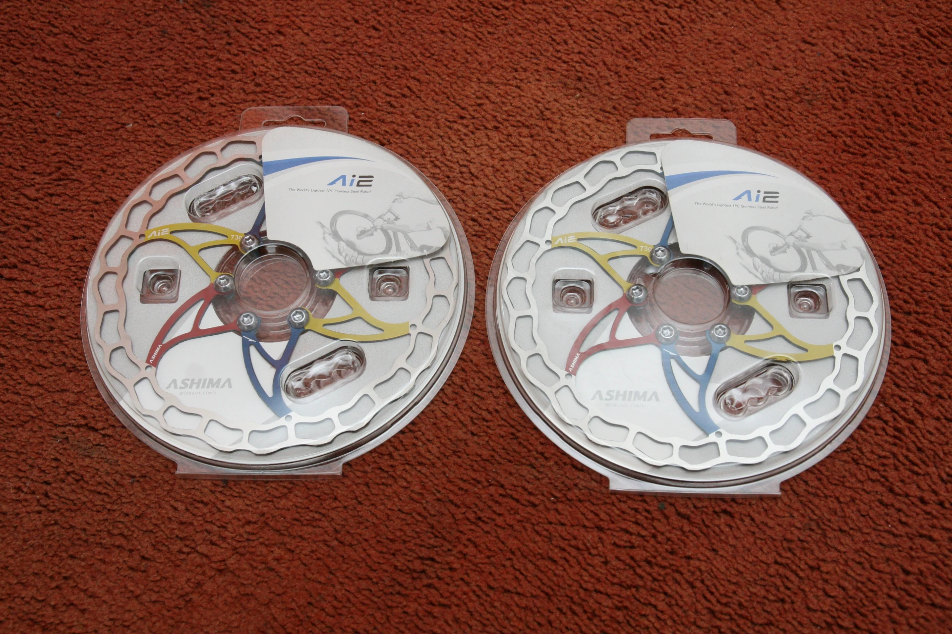 2. Set discuri Ashima Ai2 160 mm / tricolor - noi