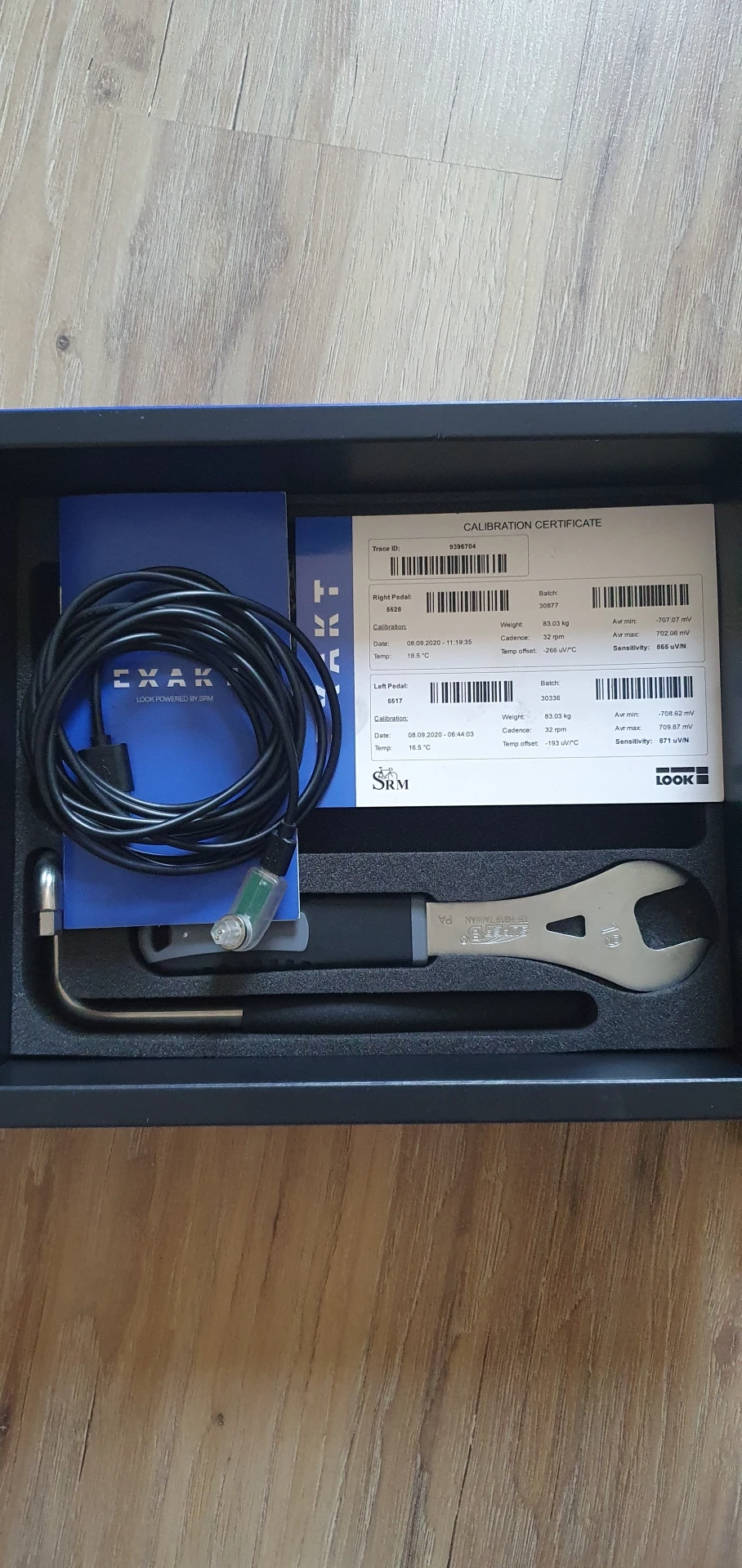 1. Pedale SRM EXAKT Dual - power meter