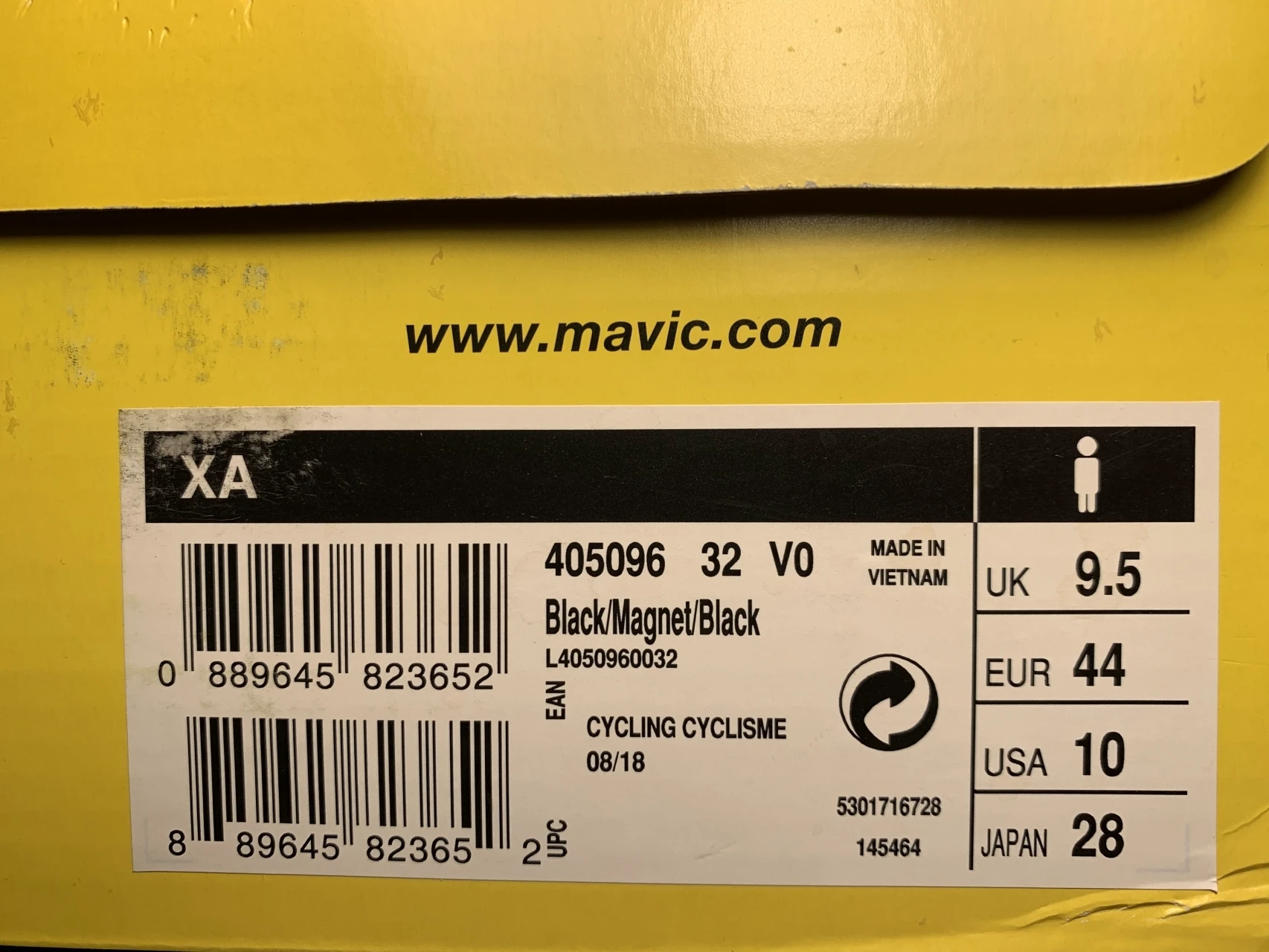 1. Încălțăminte ciclism Mavic XA